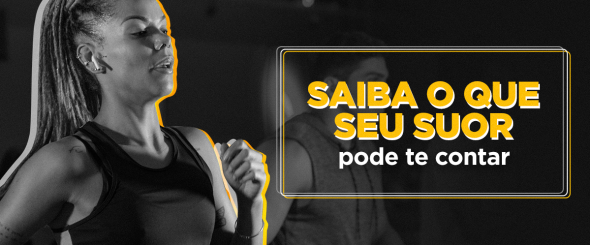 saiba o que o teu suor pode te contar